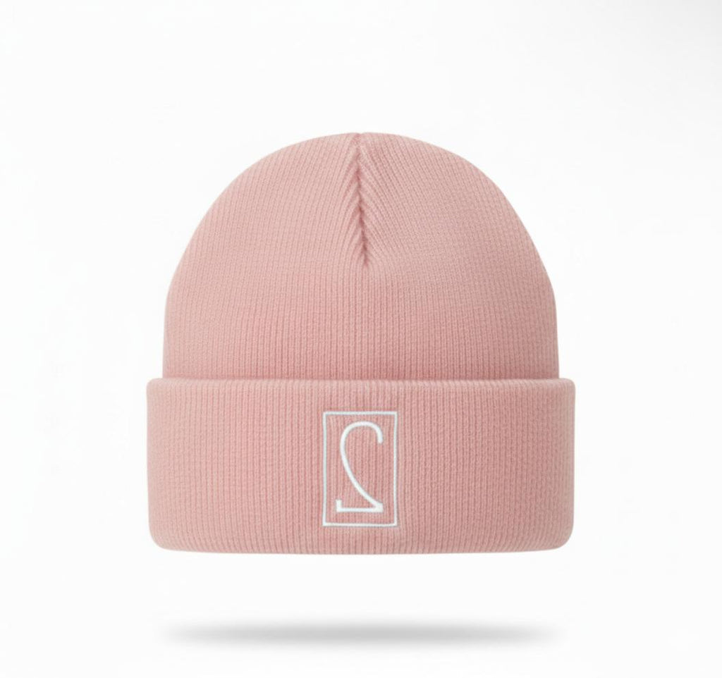 PINK BEANIE.