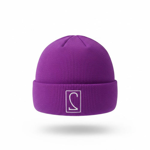 PURPLE BEANIE.